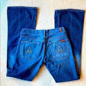 7 for All Mankind flare jeans